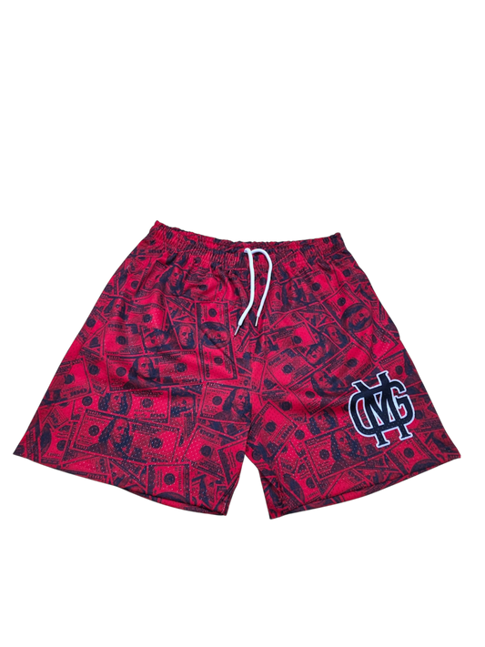 Red Benji Shorts